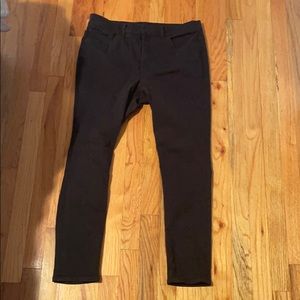 Express high rise denim